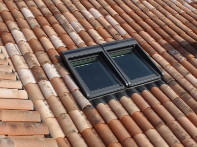 Après l'Installation de 2 fenêtres en longueur pour une vue dégagée vers l'extérieur, Chagnol Vincent Charpentier Couvreur et Installateur VELUX Conseil sur le bassin d'Aubenas.JPG
