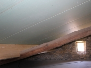 Photo Charpente et aménagement intérieur à refaire – Impératif de performance énergétique – La solution retenue : U System Roof OS, une solution constructive adaptée aux rénovations lourdes