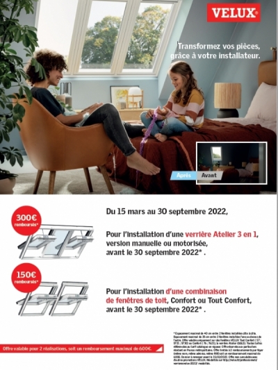 Esprit Baie de toiture du 15 mars au 30 septembre 2022 avec votre installateur VELUX Conseil Chagnol Vincent à Aubenas.PNG