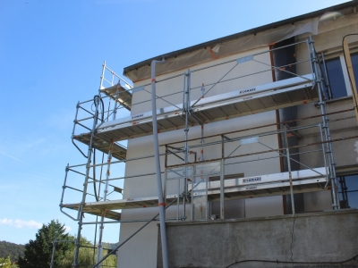 ITE et armature renforcée et enduit de base.JPG