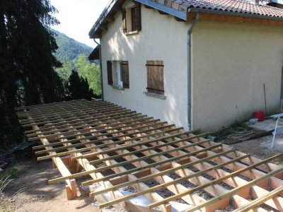 Lambourdage en préparation calepinage.JPG