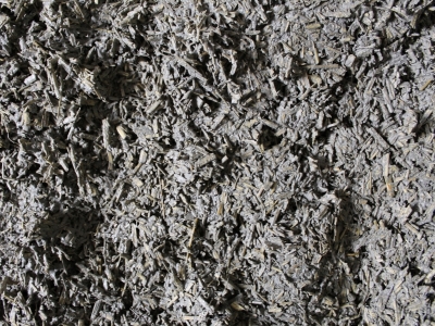 Mortier de béton de chanvre pour doublage isolant, application mur