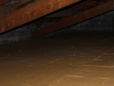Travaux d'isolation thermique du comble en laine de bois STEICO, isolants naturels et écologiques, isolation toiture, Saint Privat Ardèche.JPG